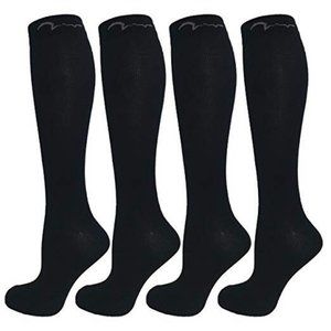 4 Pair Medium Extra Soft Compression Socks, Modera